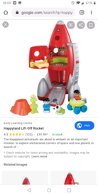 happyland rocket argos